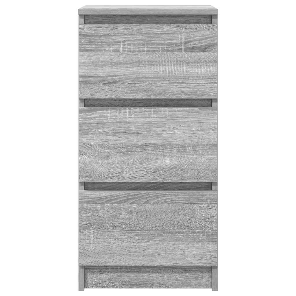 Sideboard Grey Sonoma 37.5x35x76 cm Engineered Wood
